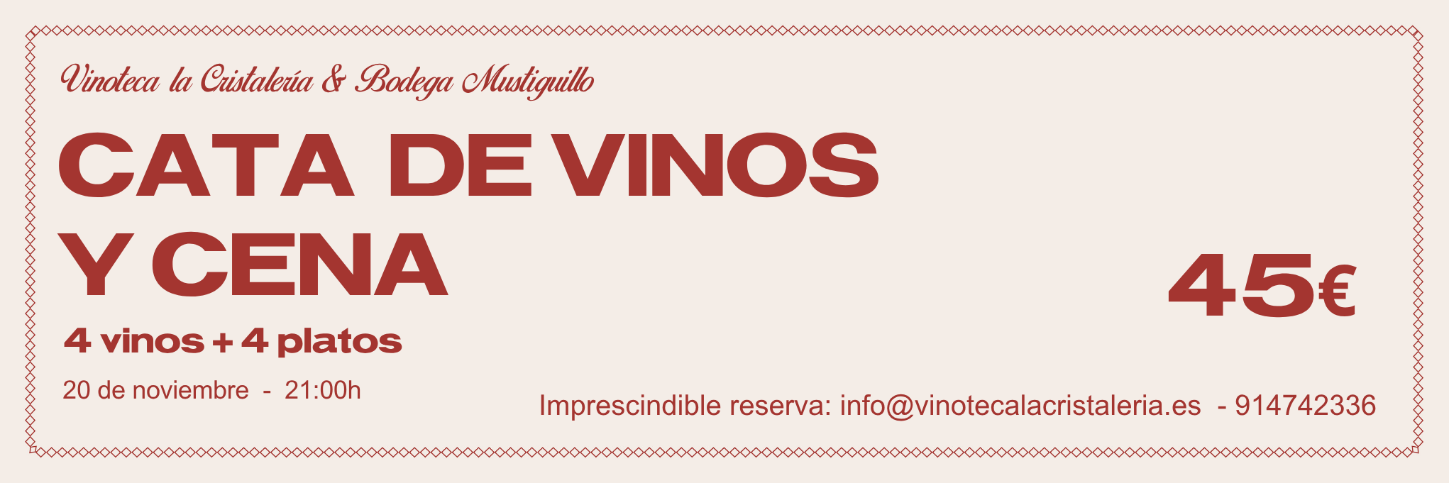 carrusel cata de vinos y cena 20 de noviembre 2025 carrusel cata de vinos y cena 20 de noviembre 2025